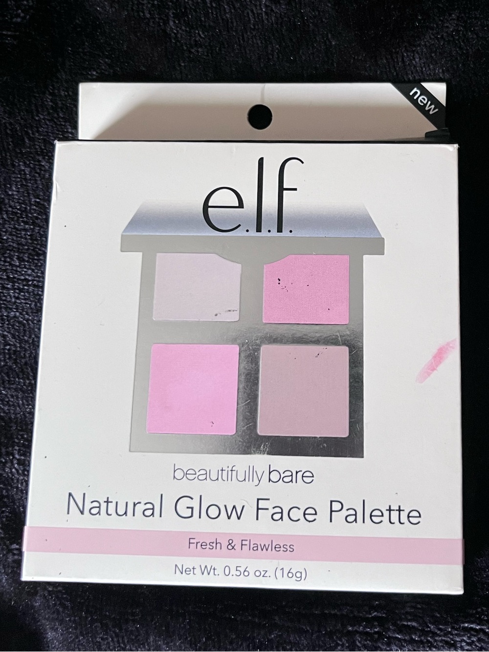 NWT NIB DISCONTINUED E.L.F Cosmetics Beautifully Bare Natural Glow Face Palette
